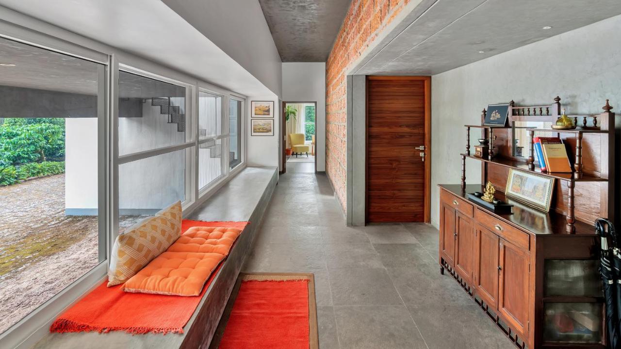 Saffronstays Cafella- A 3-Bdr Elliptical-Roof Villa In Chikmagalur Mudigere ภายนอก รูปภาพ
